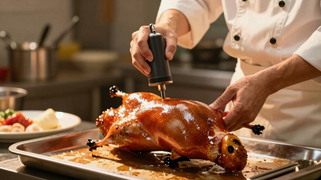 Why Chefs Inflate Peking Ducks