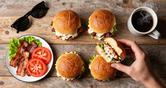 Chicken Bacon Ranch Sliders