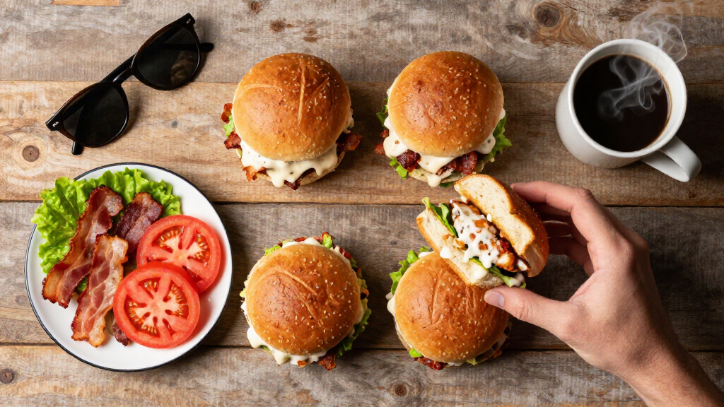Chicken Bacon Ranch Sliders