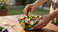 Insalata Di Cetrioli Misti E Fichi