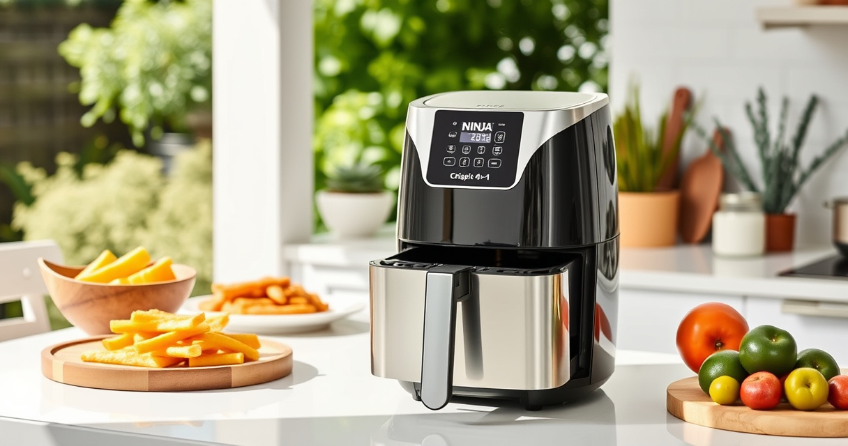 Ninja Crispi 4-in-1 Glass Air Fryer: Perfect for Summer Snacking