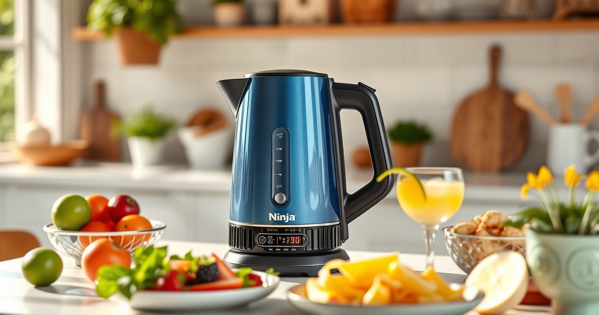 Ninja KT200BL Precision Temperature Electric Kettle: Summer’s Best Brew Companion
