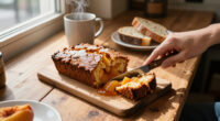 Peach Cobbler Loaf