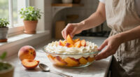 Peaches And Cream Icebox Cake