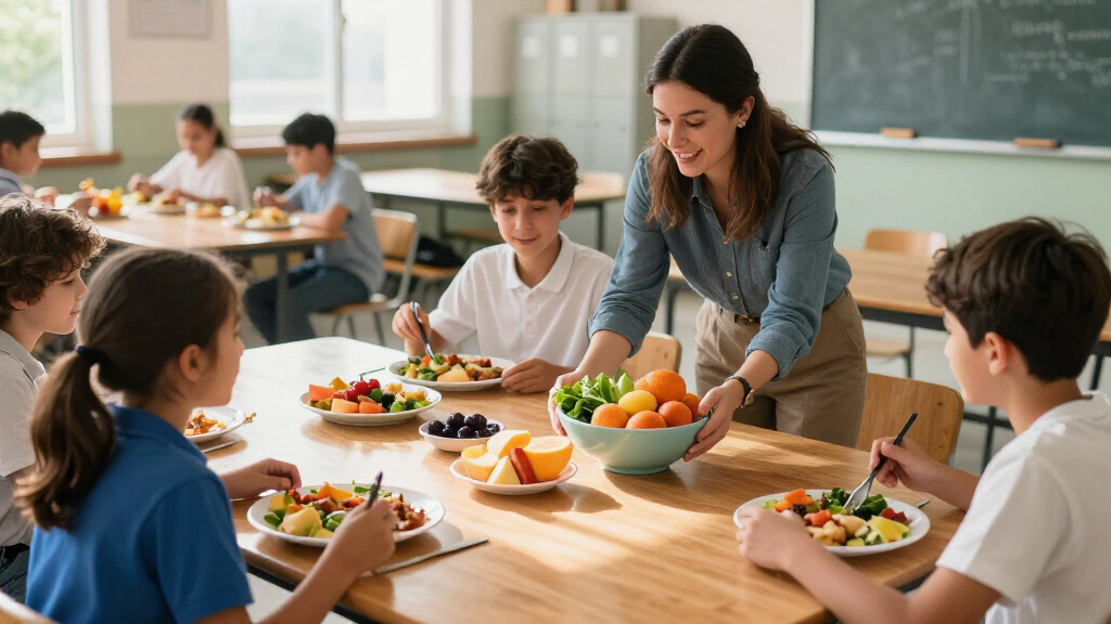 School Food Surges In Global Coverage