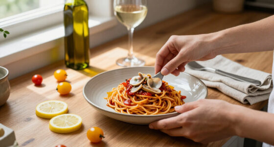 Spaghetti Con Colatura Di Alici, ’Nduja, Limone E Pomodorini Gialli
