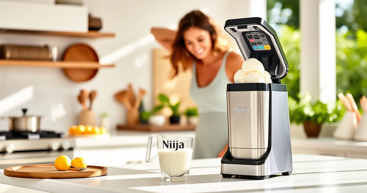 Beat the Summer Heat with Ninja CREAMi Deluxe Ice Cream Maker