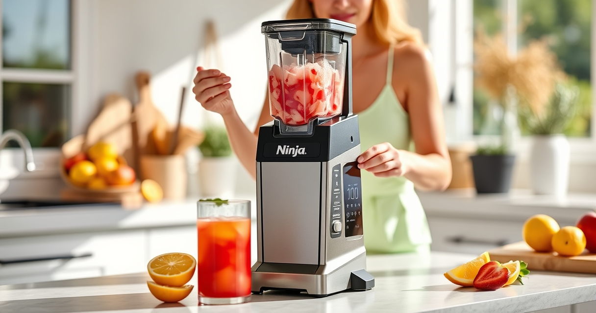 Beat the Summer Heat with the Ninja SLUSHi Drink Maker