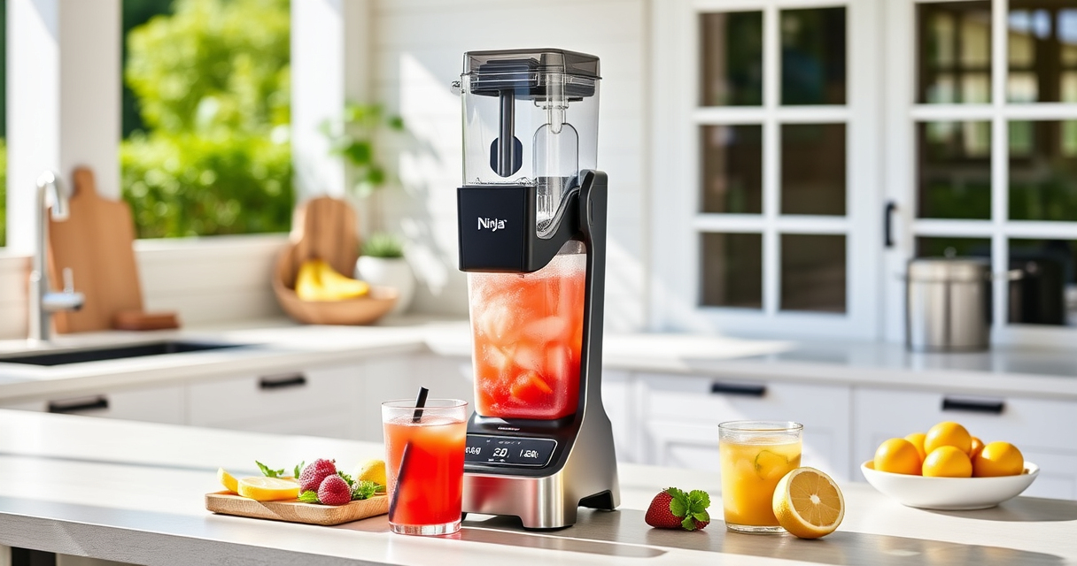 Beat the Summer Heat with the Ninja SLUSHi Frozen Drink Maker