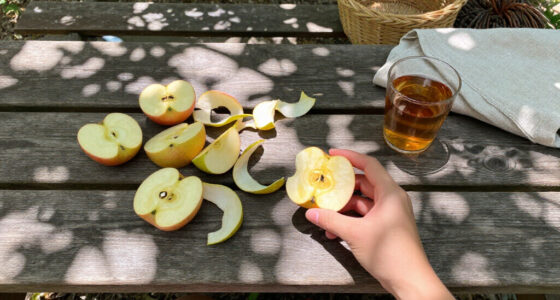 Eating Fruit Skins