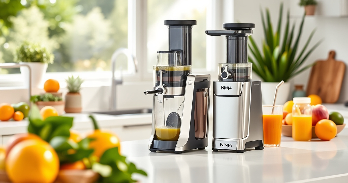 Enjoy Fresh Summer Juices Anytime with the Ninja NeverClog Cold Press Juicer