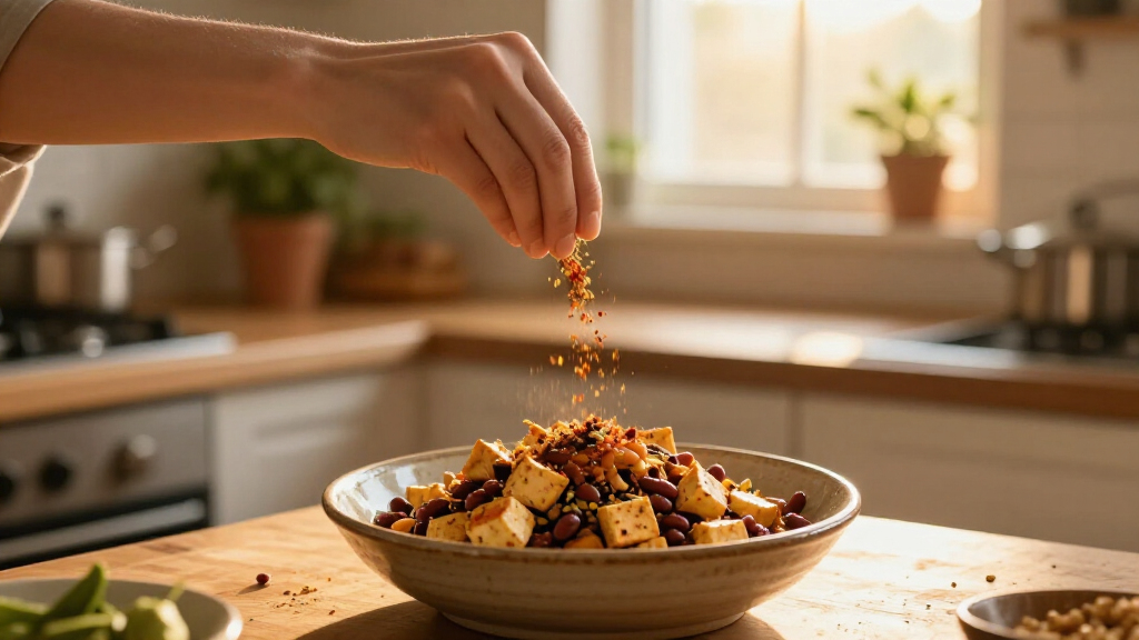 Happier To Use Spices On Tofu, Beans, Soy Curls, And Even Sometimes The Dreaded Processed Plant-based Mock-meats (When They Go On Sale).