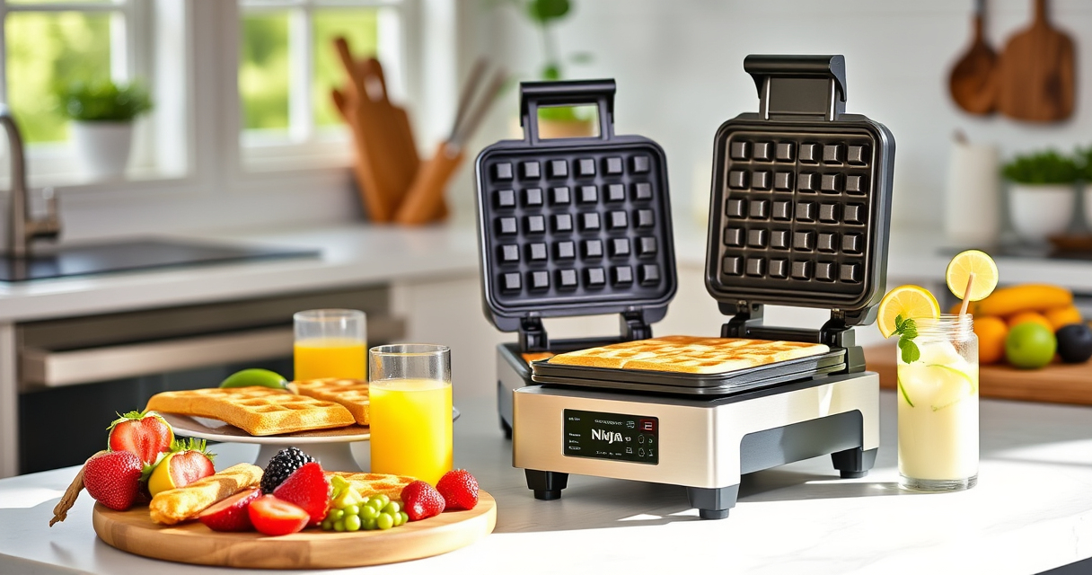 Host Effortless Pool Parties with the Ninja Belgian Waffle Maker Pro