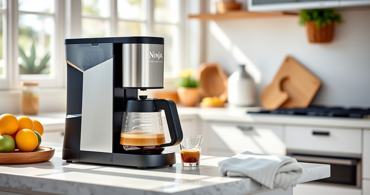 Keep Your Ninja Hot & Iced XL Coffee Maker Spotless This Summer