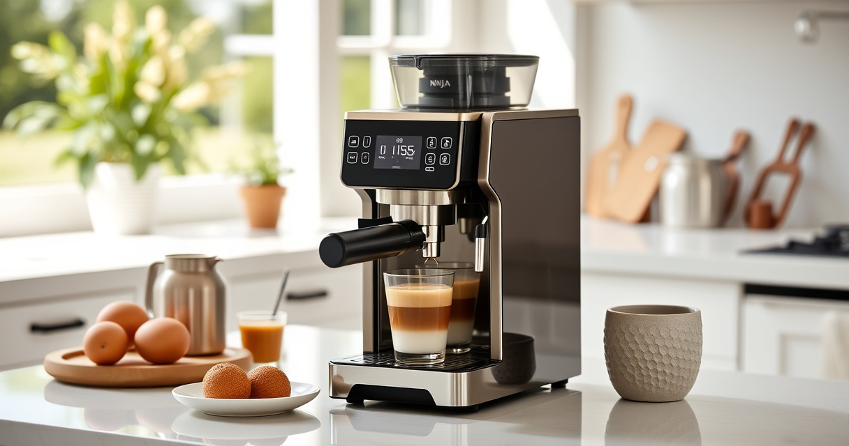 Master Summer Sips with the Ninja Luxe Café Premier 3-in-1
