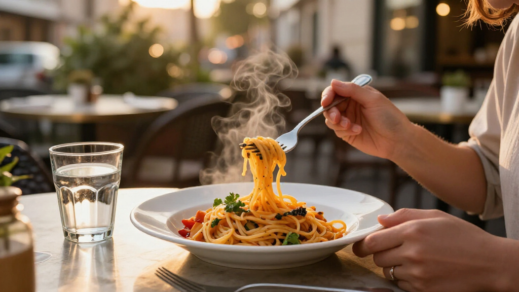 [Mimi] Pasta. [238]