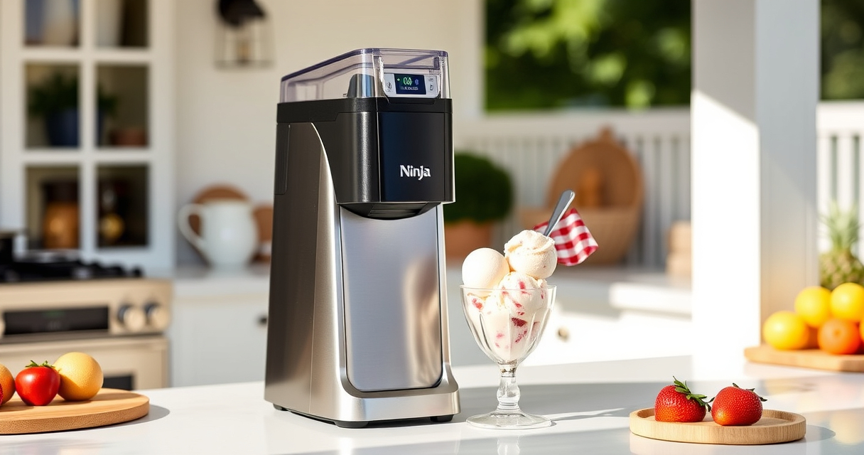 Ninja CREAMi Deluxe Ice Cream Maker: Perfect Summer Treats Now