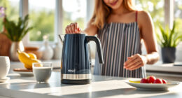 Ninja KT200BL Precision Temperature Electric Kettle: Perfect for Summer Tea Time