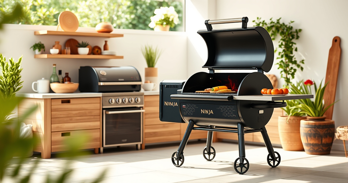 Ninja Outdoor Woodfire Pro XL Grill & Smoker: Summer Grilling Redefined