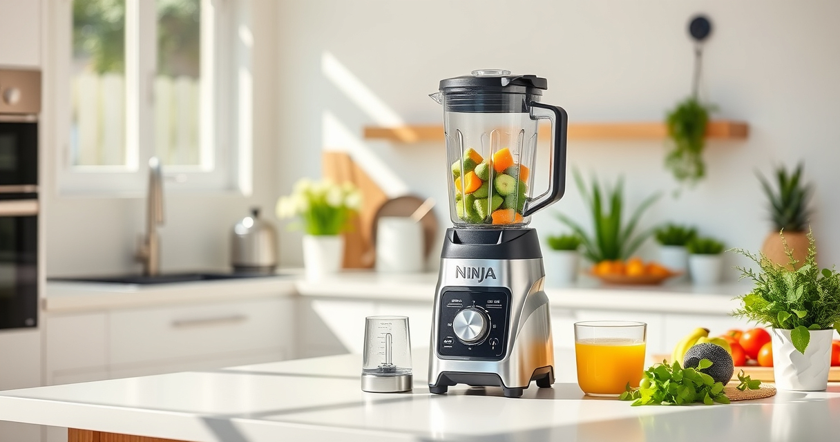 Ninja Professional Blender: Perfect for Summer Smoothies & Frozen Drinks