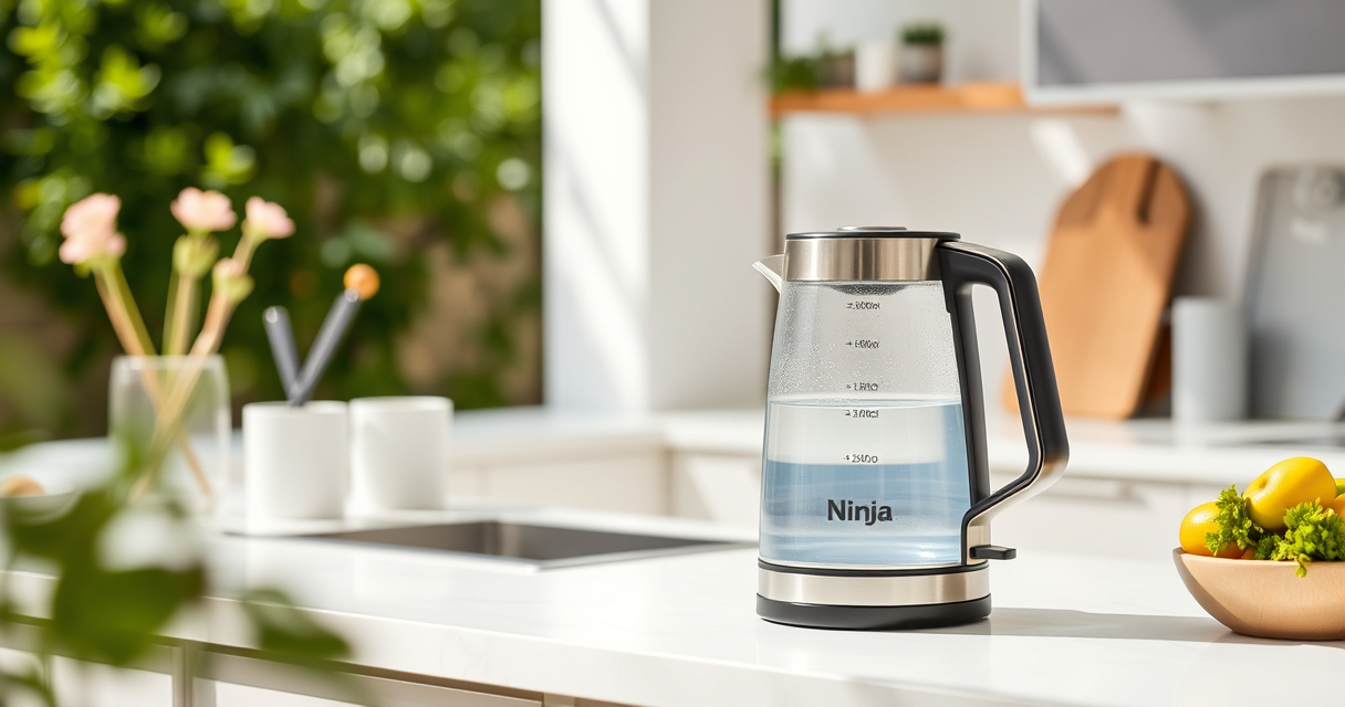 Summer Tea & Coffee Hacks with Ninja KT200BL Electric Kettle