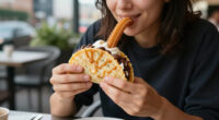 Taco Bell Churro Ice Cream Taco