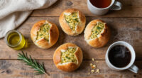 Tear & Share Garlic Bread Rolls