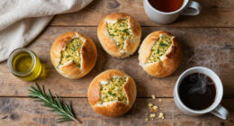 Tear & Share Garlic Bread Rolls