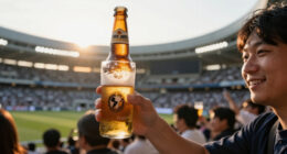 Tokyo Giants' Official Beer Tasting Sparks Attention