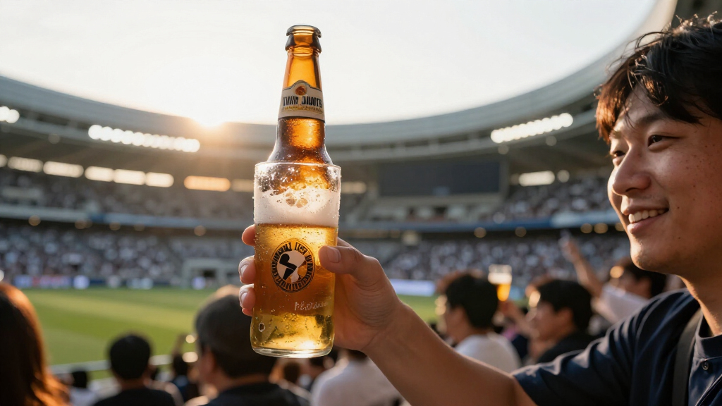 Tokyo Giants' Official Beer Tasting Sparks Attention