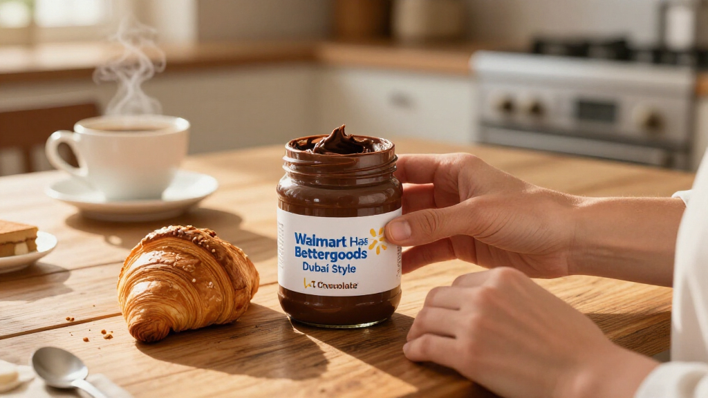 Walmart Has Bettergoods Dubai Style Chocolate Spread - Totally The Bomb